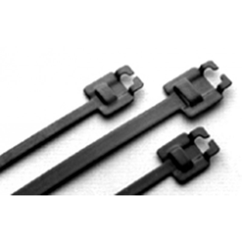 Collier de fixation réutilisable en inox 2 largeurs