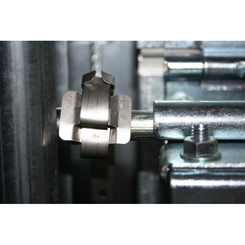 Collier de fixation réutilisable en inox 2 largeurs