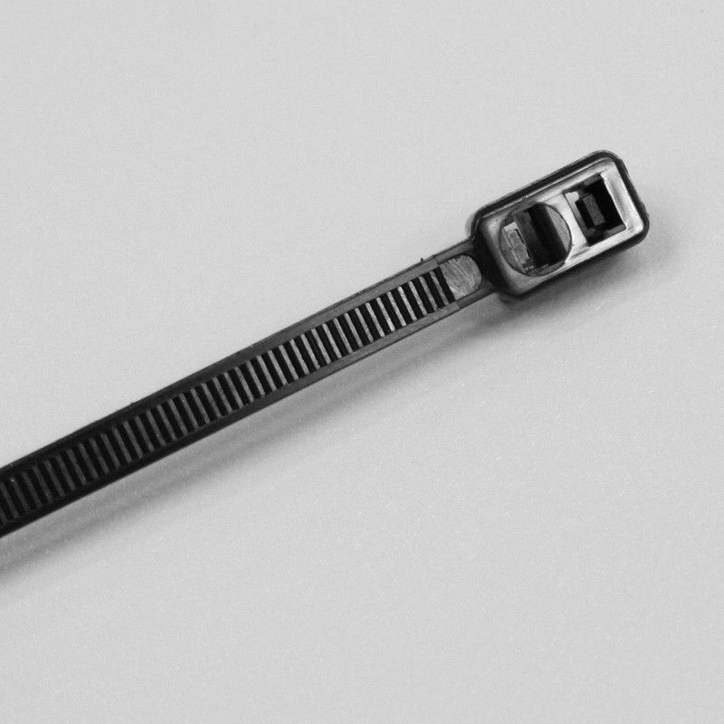 Plastic clamp with double head - Etigo