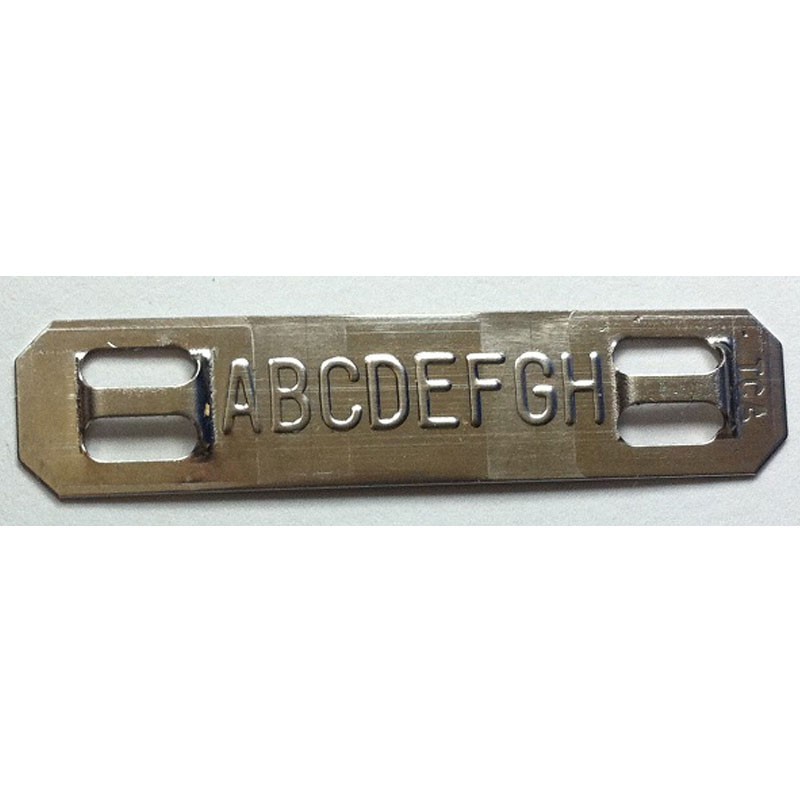 Placa de acero inoxidable / Artículos de identificación - Etigo