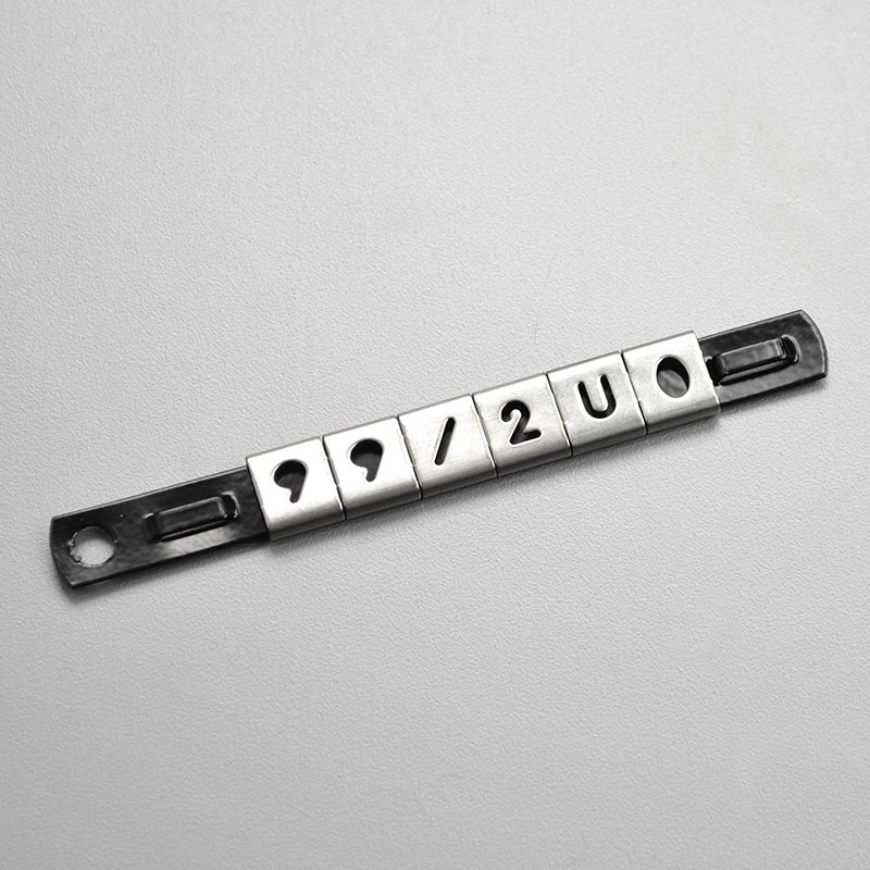 Stainless steel letters - 316 Stainless steel characters, to be put on ...