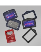 Porta-identificaciones cuero o aparencia