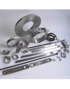 Collier de serrage inox et acier