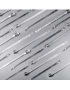 Strap metallic seals